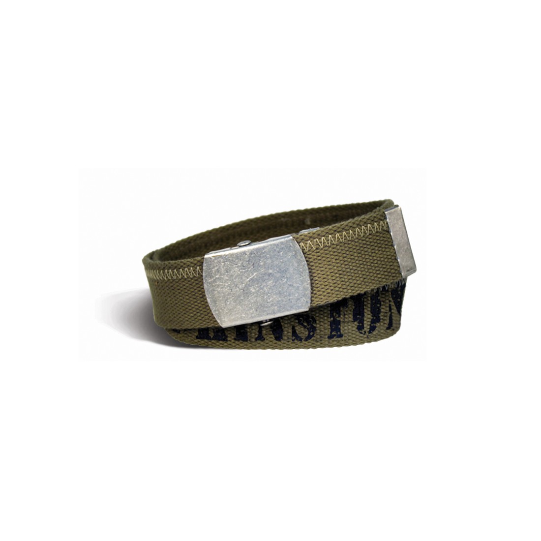 CEINTURE JUNIOR COTON KAKI