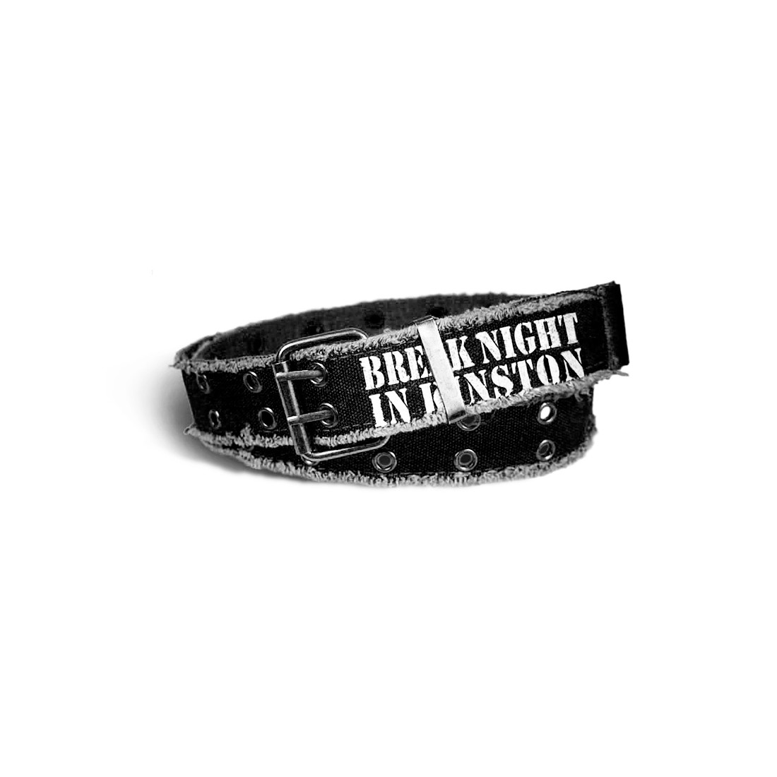 CEINTURE COTON RIVET NOIR