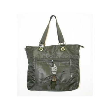 SAC SHOPPING SYNTHETIQUE NOIR