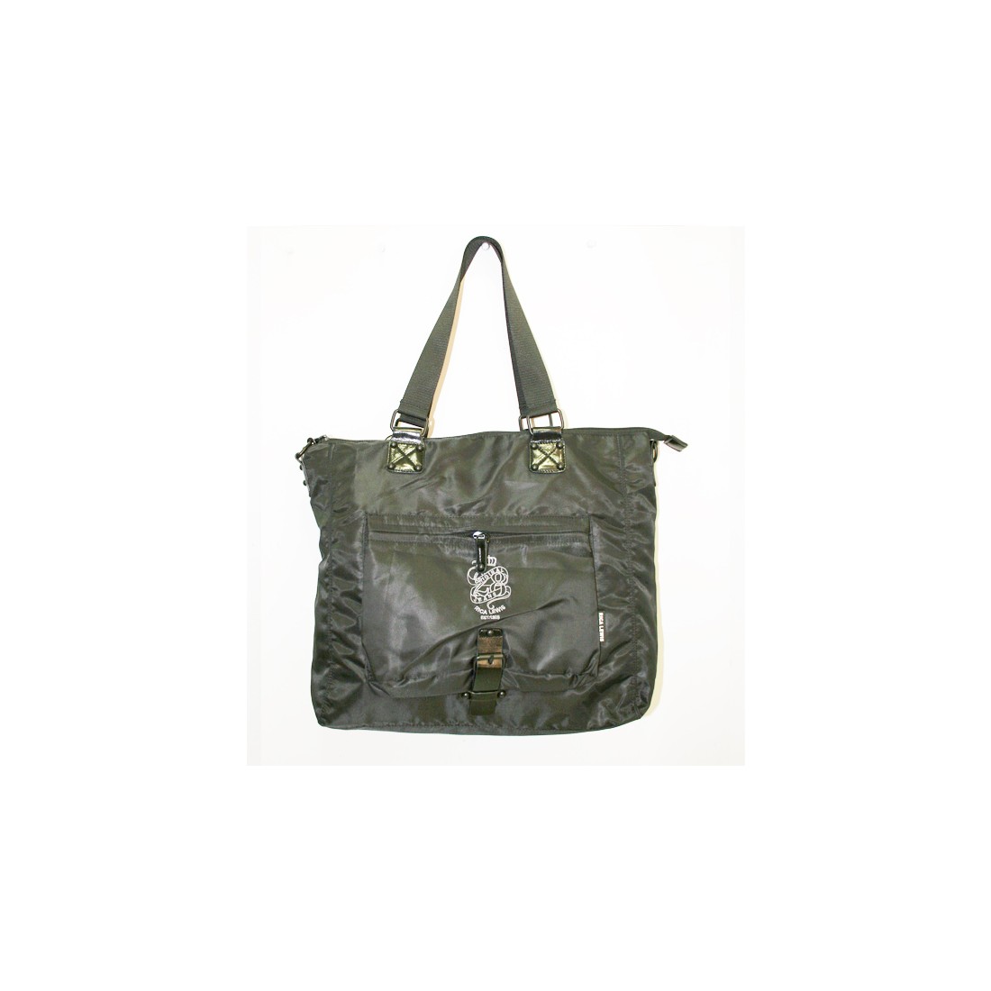 SAC SHOPPING SYNTHETIQUE NOIR