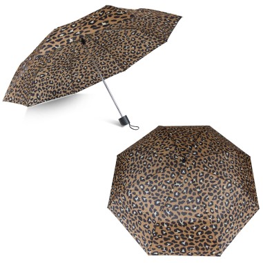 Mini parapluie léopard
