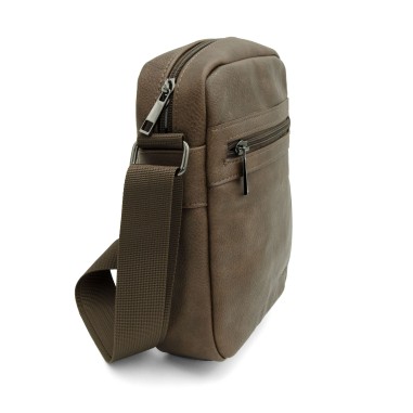 Nathan - Petite sacoche marron Homme 