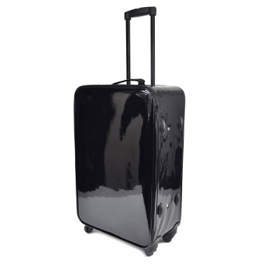 valise noir vernis