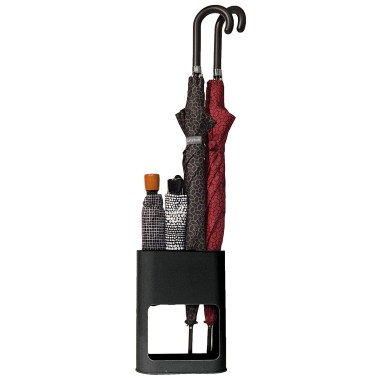 Porte-parapluie noir pour 4 parapluies