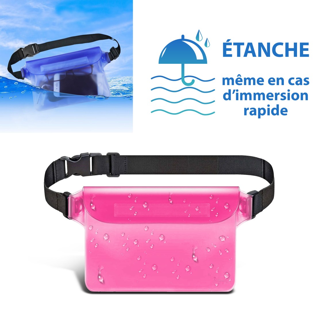 SAC BANANE ETANCHE