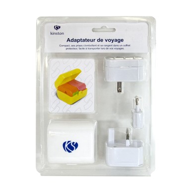 ENSEMBLE ADAPTATEURS PRISES ELECTRIQUES