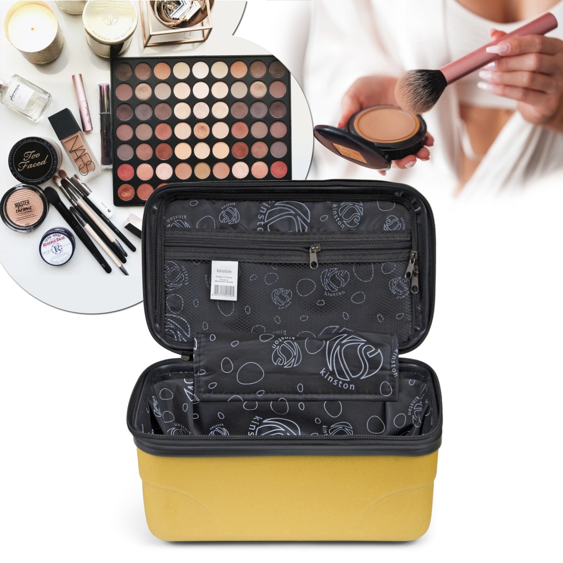 VANITY GRAND JAUNE PETIT MODELE