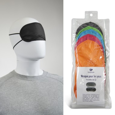LOT DE 5 MASQUES DE SOMMEIL TEXTILE