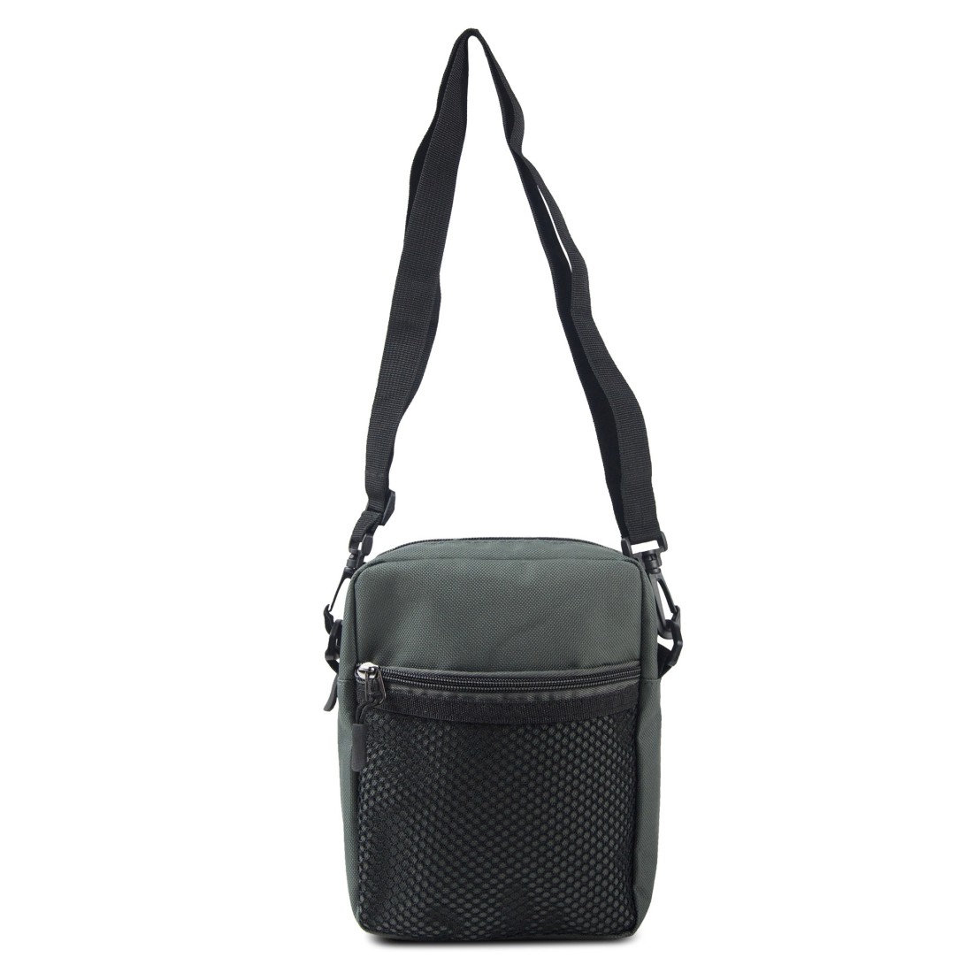 SACOCHE TEXTILE GRIS FONCE