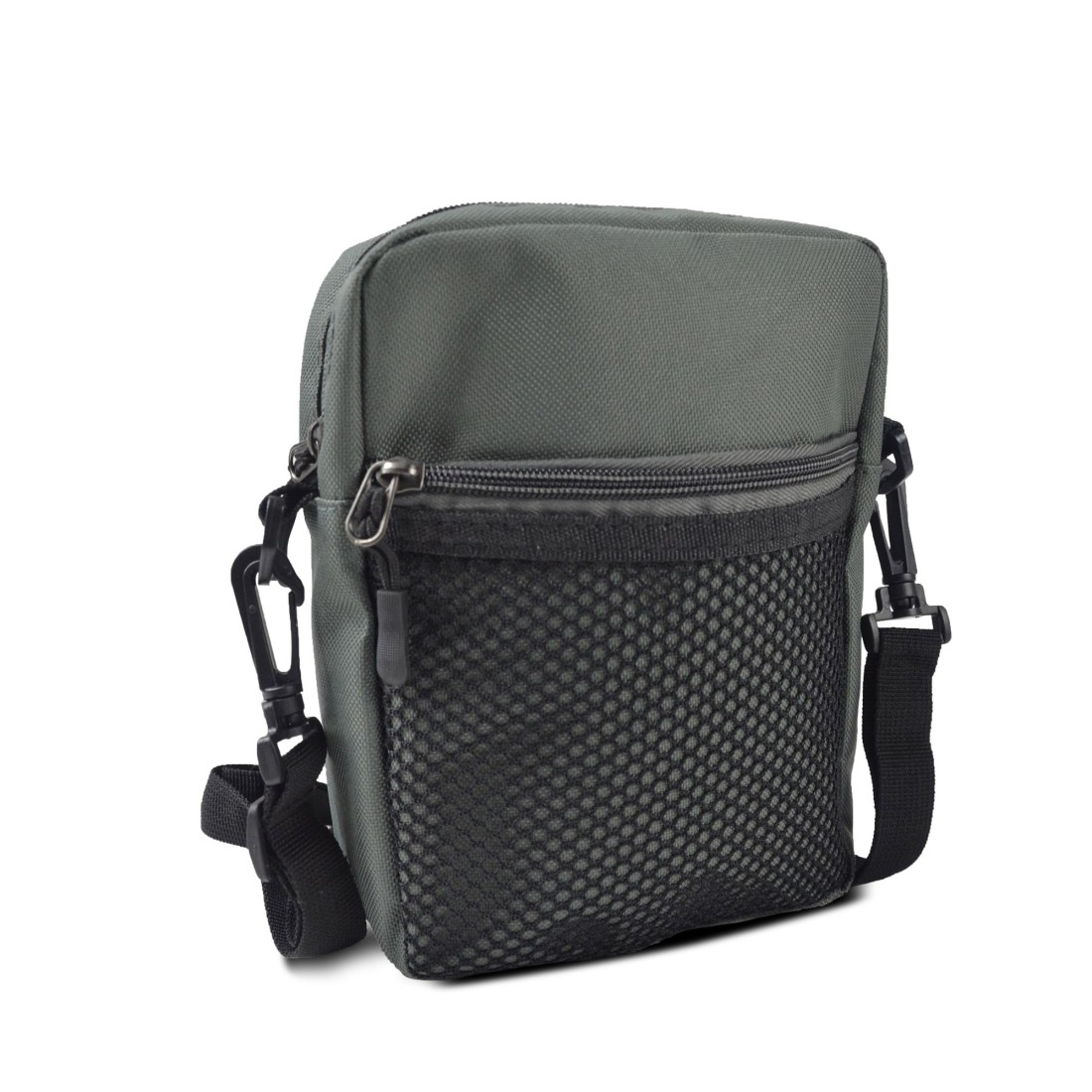 SACOCHE TEXTILE GRIS FONCE