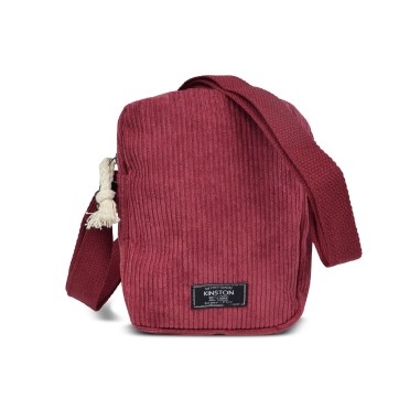 SACOCHE TEXTILE BANDOULIERE FUSHIA