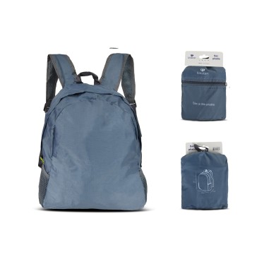 SAC A DOS TEXTILE GRIS