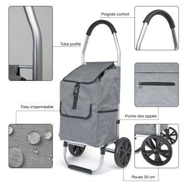 CHARIOT DE COURSE TEXTILE