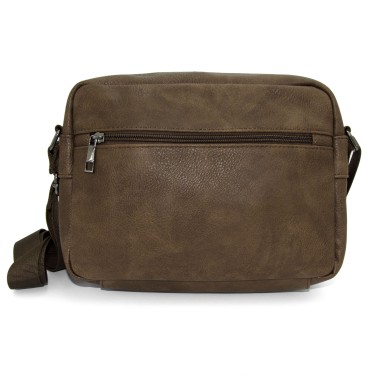 NATHAN - SACOCHE HOMME MARRON