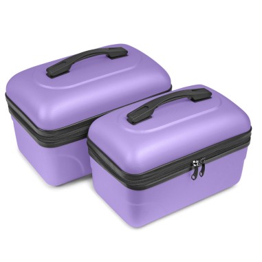 SET DE 2 VANITYS RIGIDES COQUE ABS