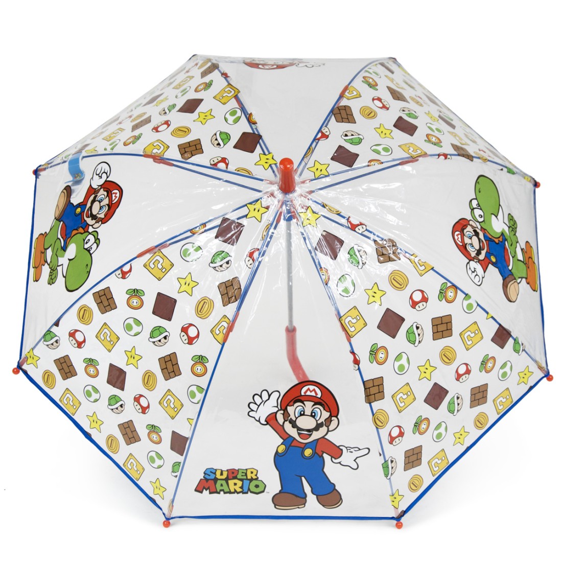 PARAPLUIE TRANSPARENT MARIO