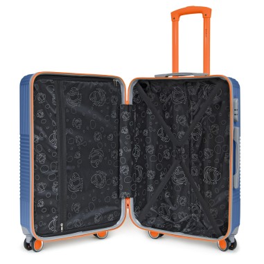 SET DE 4 VALISES ABS BICOLORE