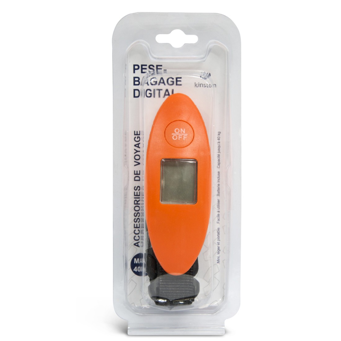 Pèse bagage coloris ass digital - 40 kg couleurs assorties