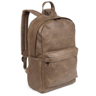 Quentin - Sac à dos Streetwear avec Poche pour PC - Marron Homme 