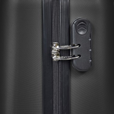 AUSTIN - VALISE CABINE NOIR ABS LOW COST