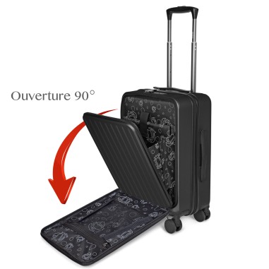 VALISE CABINE ORDINATEUR ABS