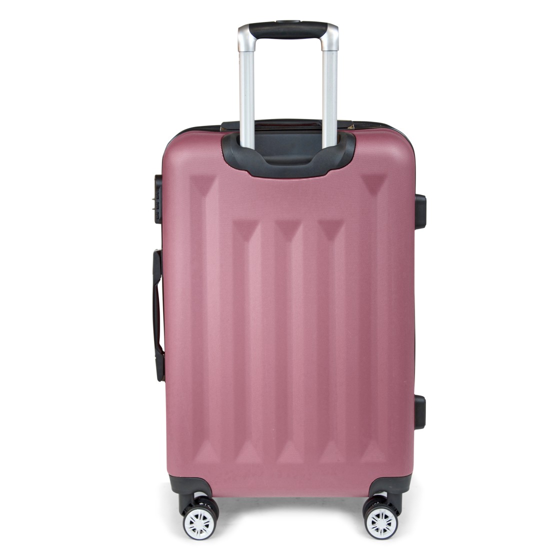 Moscou - Set de 3 valises rigides coque ABS Rose