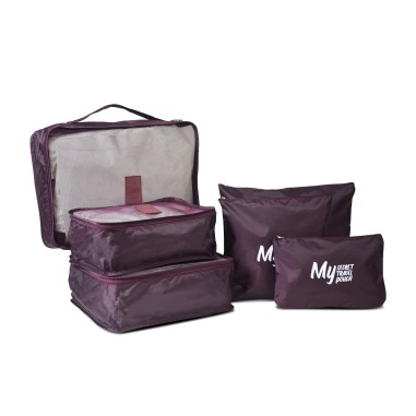 ENSEMBLE DE 6 SACS DE RANGEMENT ORGANISATEURS DE BAGAGES