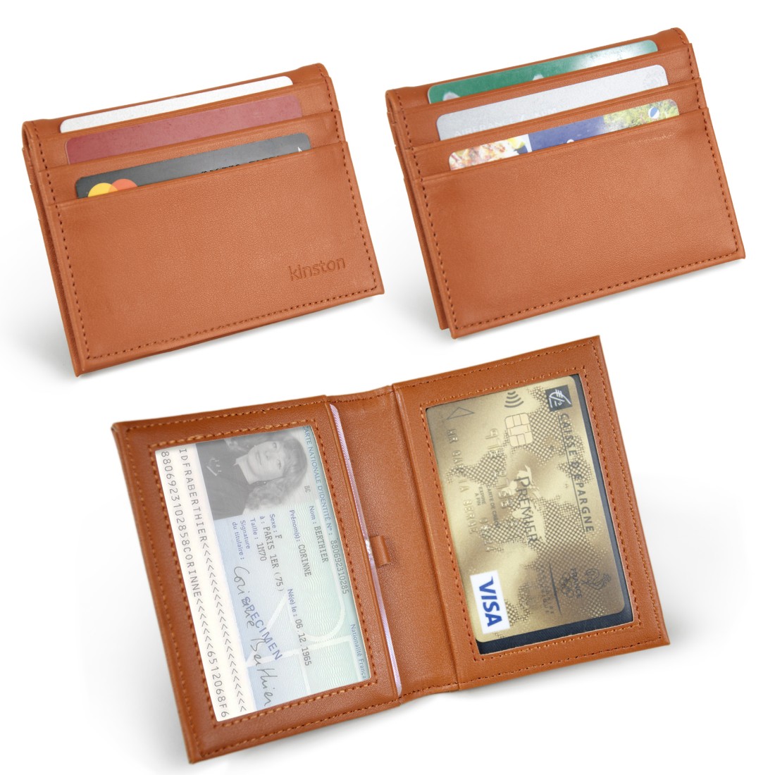 PORTE CARTES SYNTHETIQUE