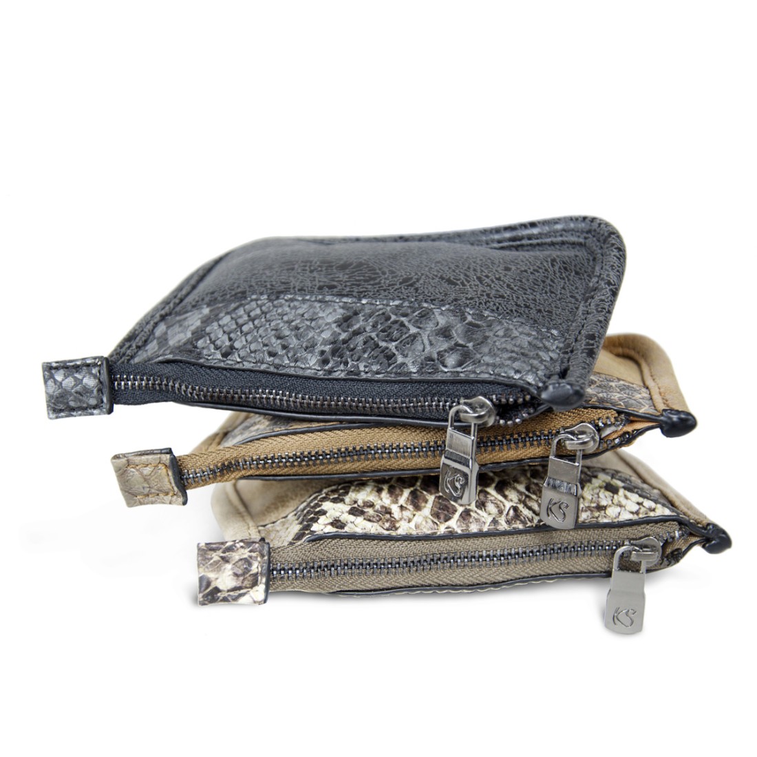 PORTE MONNAIE A FERMETURE GLISSIERE