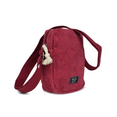 SACOCHE TEXTILE BANDOULIERE FUSHIA