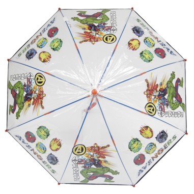 PARAPLUIE ENFANT TRANSPARENT AVENGERS