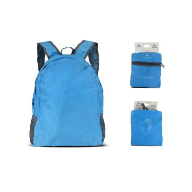 SAC A DOS TEXTILE BLEU