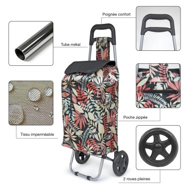 CHARIOT DE COURSE TEXTILE