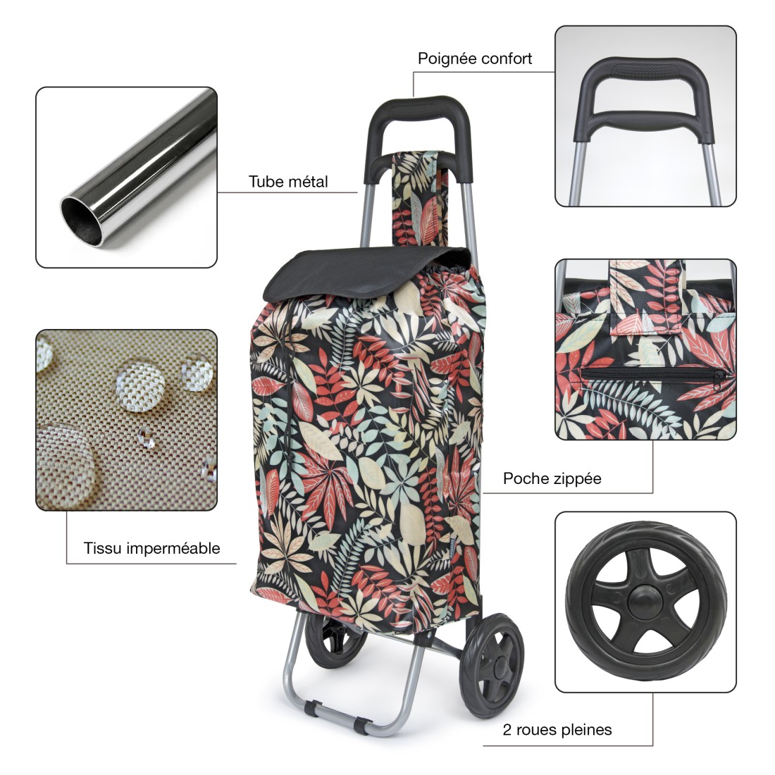 CHARIOT DE COURSE TEXTILE