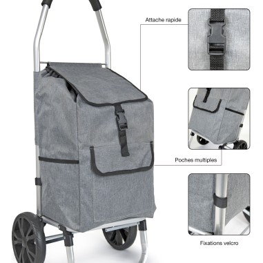 CHARIOT DE COURSE TEXTILE