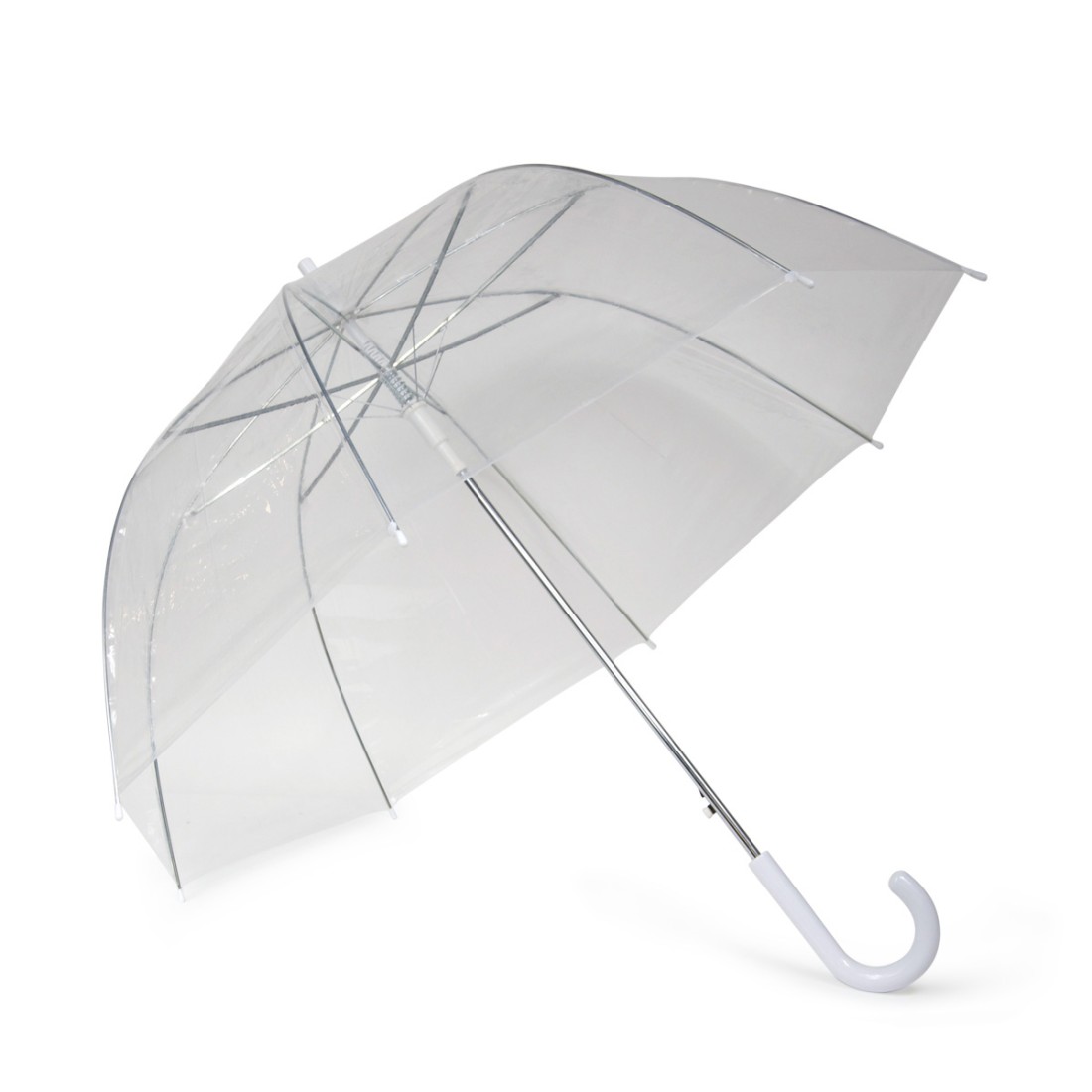 PARAPLUIE CANNE AUTOMATIQUE TRANSPARENT