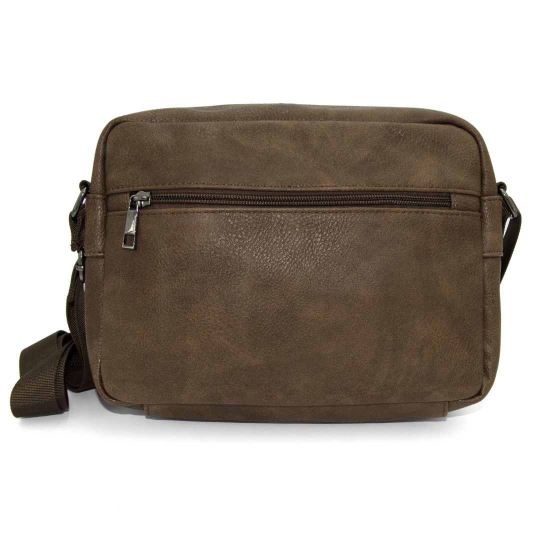 NATHAN - SACOCHE HOMME MARRON