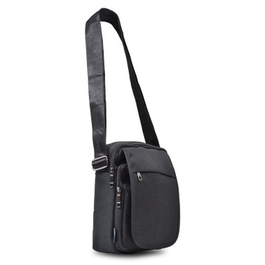 Sacoche Army Now Homme Textile Noire