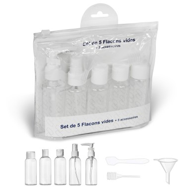 ENSEMBLE DE 5 FLACONS