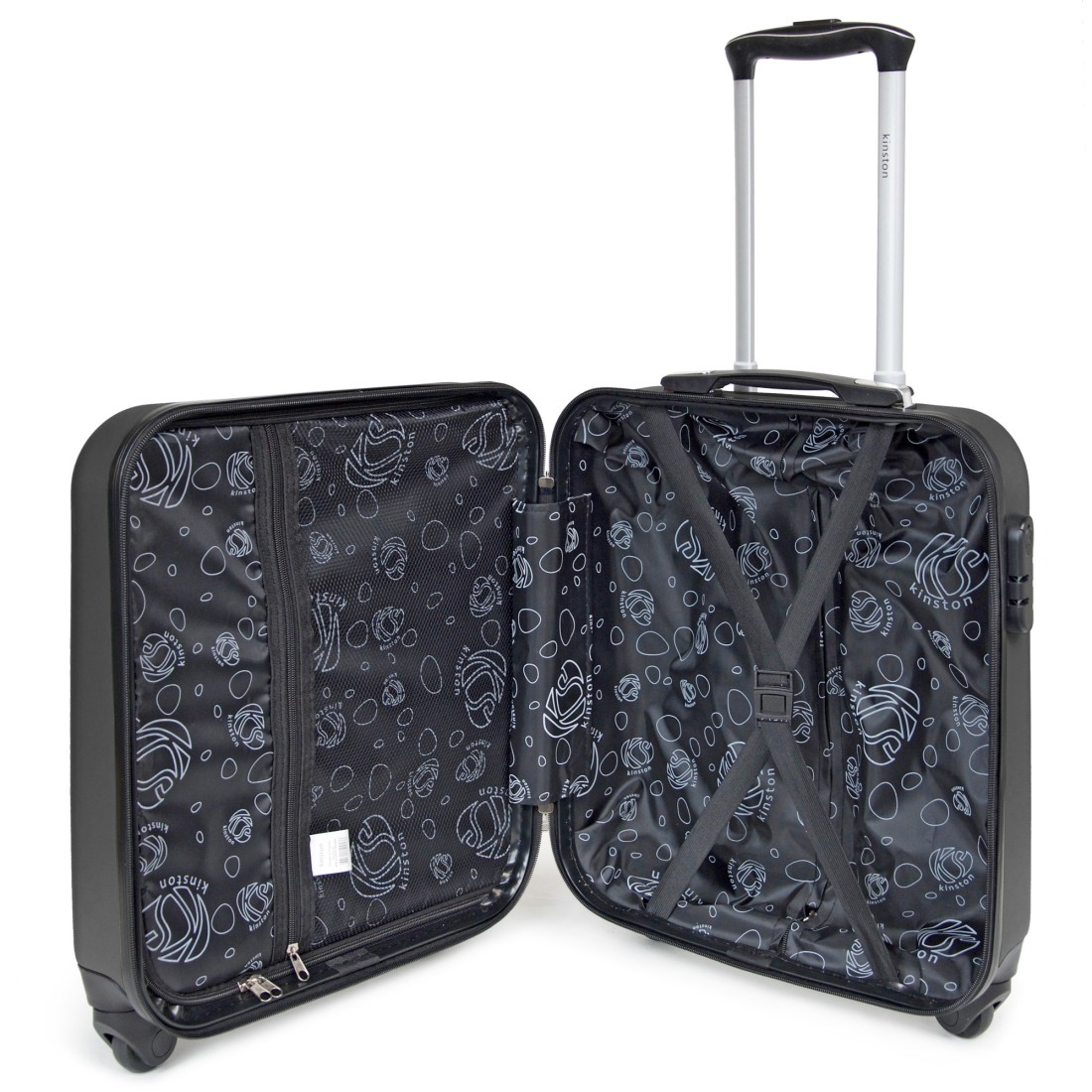 AUSTIN - VALISE CABINE NOIR ABS LOW COST