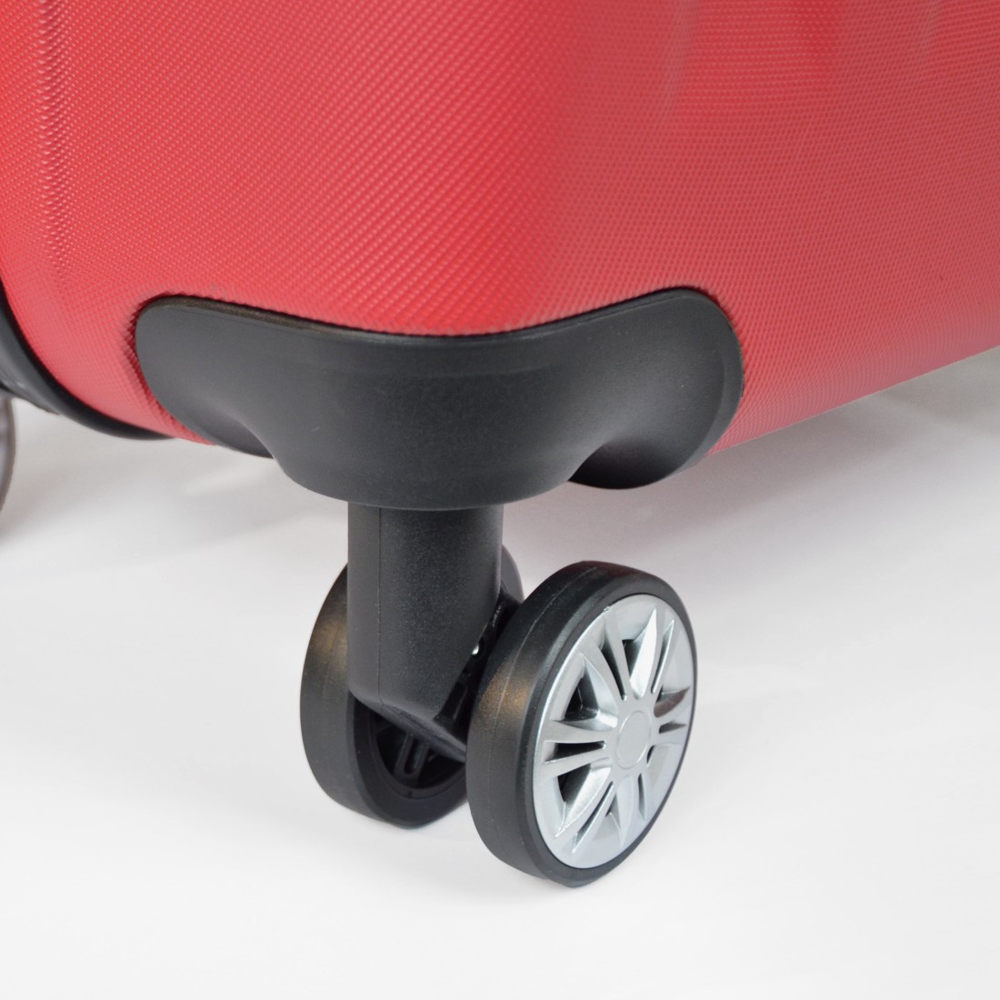 Moscou - Set de 3 valises rigides coque ABS Rouge