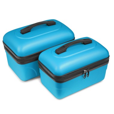 SET DE 2 VANITYS RIGIDES COQUE ABS