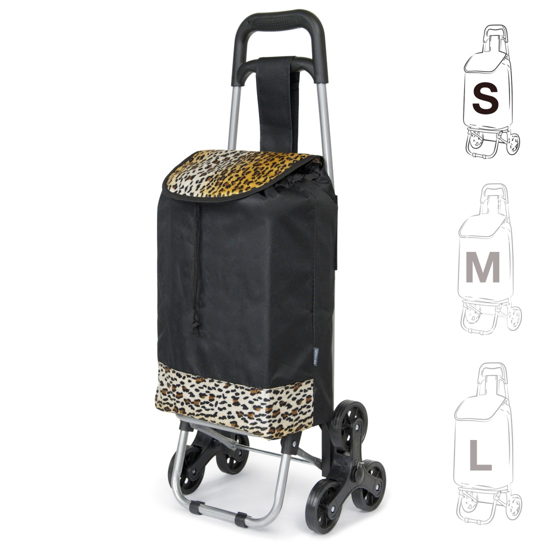 Jungle Power - Motif Léopard - Chariot de course Extra light