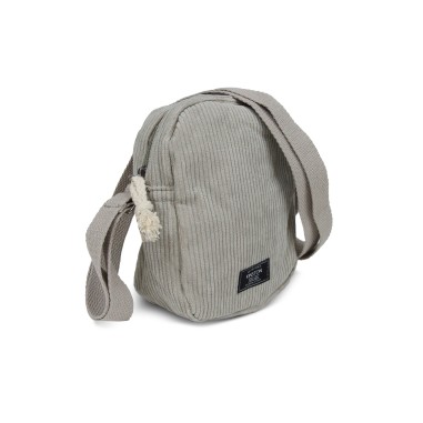 SACOCHE TEXTILE BANDOULIERE GRIS