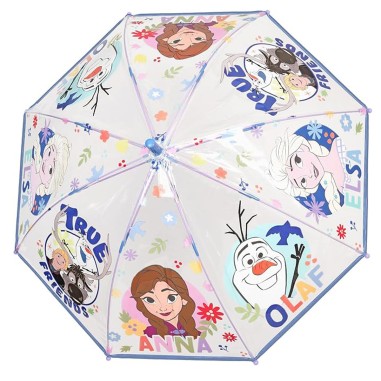 PARAPLUIE TRANSPARENT REINE DES NEIGE