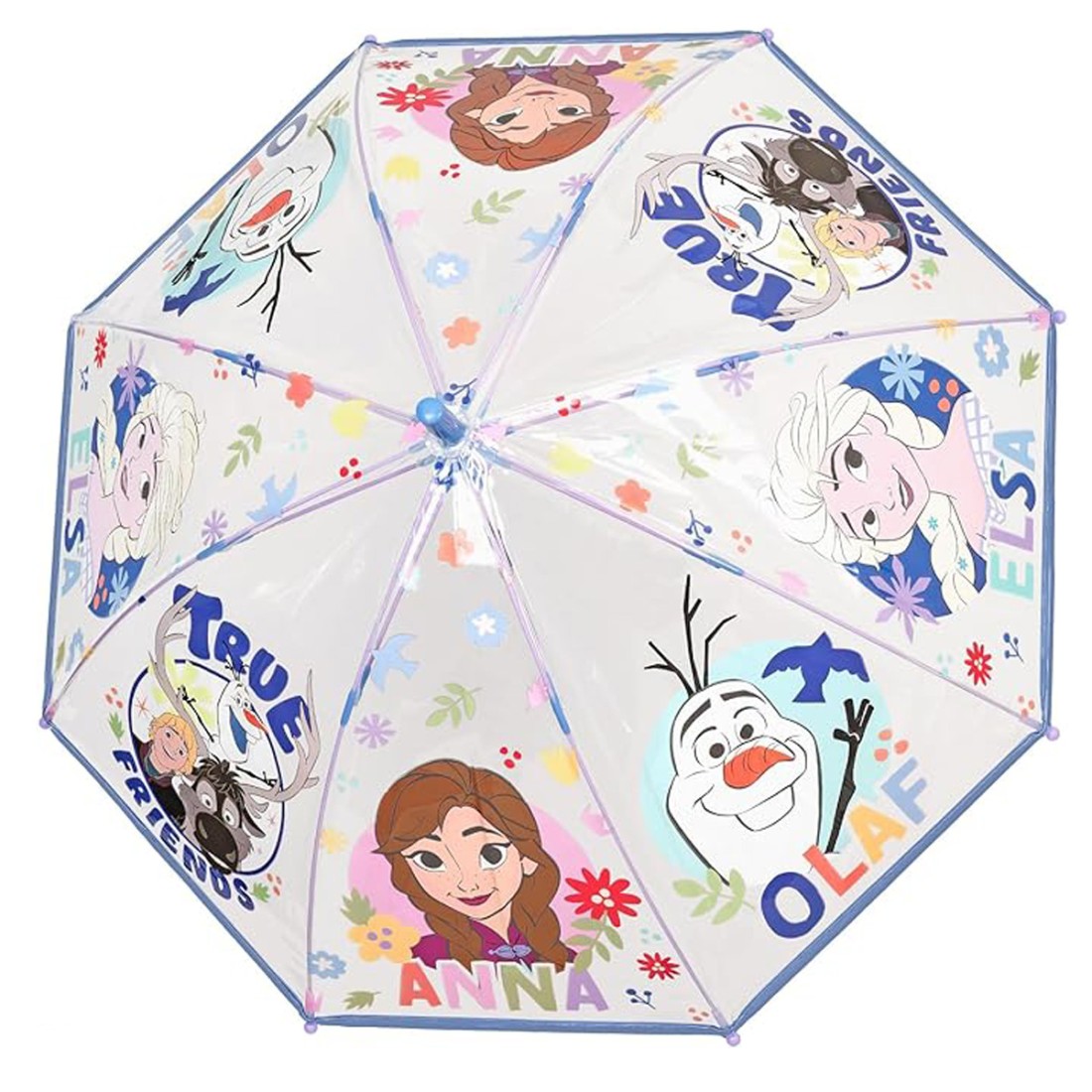 PARAPLUIE TRANSPARENT REINE DES NEIGE
