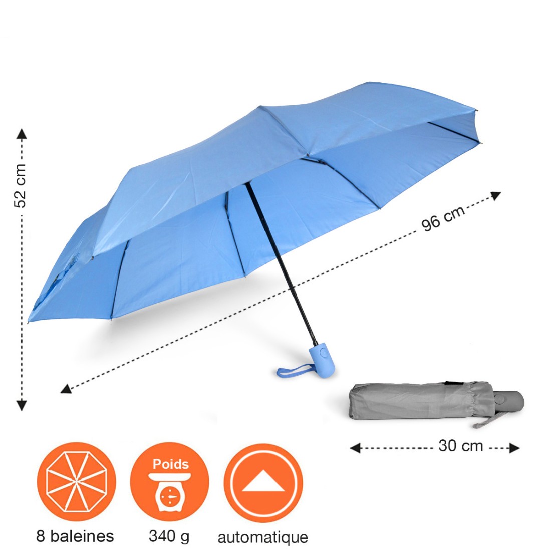 PARAPLUIE MINI AUTOMATIQUE