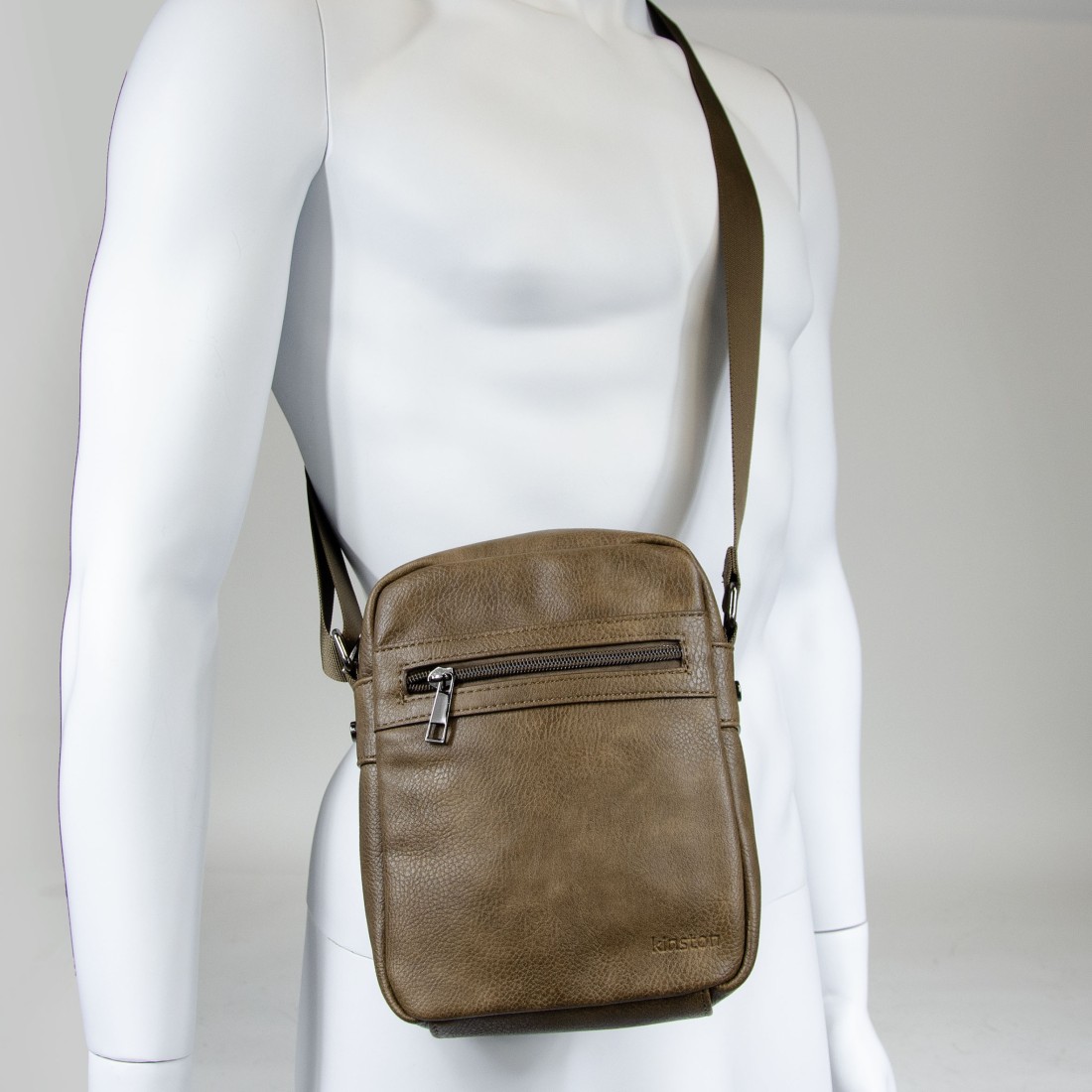 Nathan - Petite sacoche marron Homme 