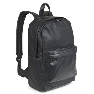 Quentin - Sac à dos Streetwear avec Poche pour PC -  Noir Homme 