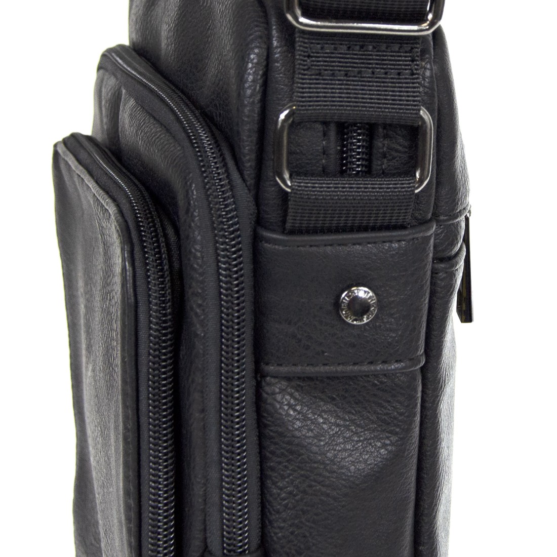 Nael - Sacoche Urban Chic Noire pour Homme 